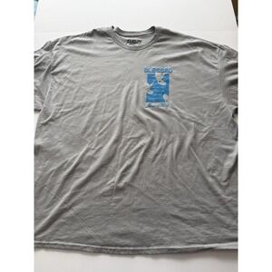 Popular Poison Men T-Shirt 4XL Jesus King Gray Blue Cotton Blessed Bird Tee NEW
